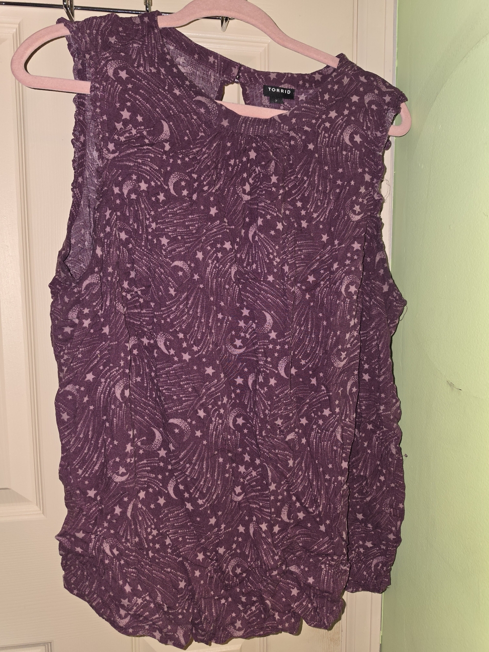torrid Cotton Star & Moon Sleeveless Tank